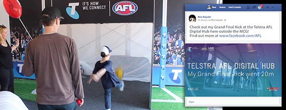 AFL Social Video Booth 3