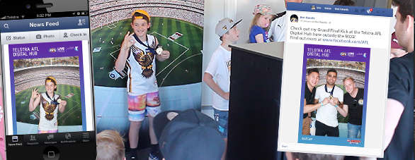 AFL Social Video Booth 4